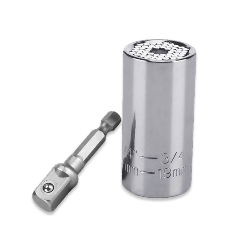 7–19 mm Universal Socket with 1/4-inch Drill Adapter